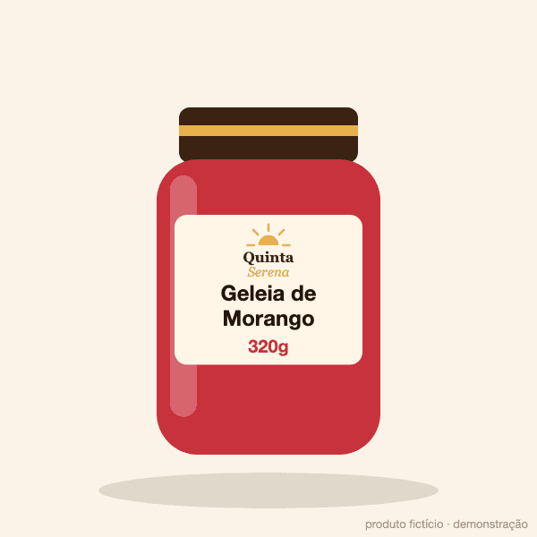 Geleia de Morango 320g Quinta Serena