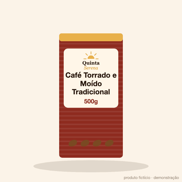 Café Torrado e Moído Tradicional 500g Quinta Serena